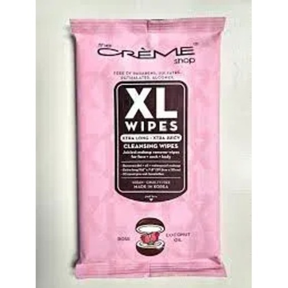 MSRP$15  XL Makeup Wipes Coconut Water